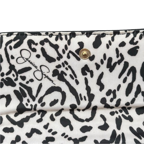 Jessica Simpson Bundle-Long Wallet NWOT & Crystal Gunmental Watch NWT - Picture 9 of 14